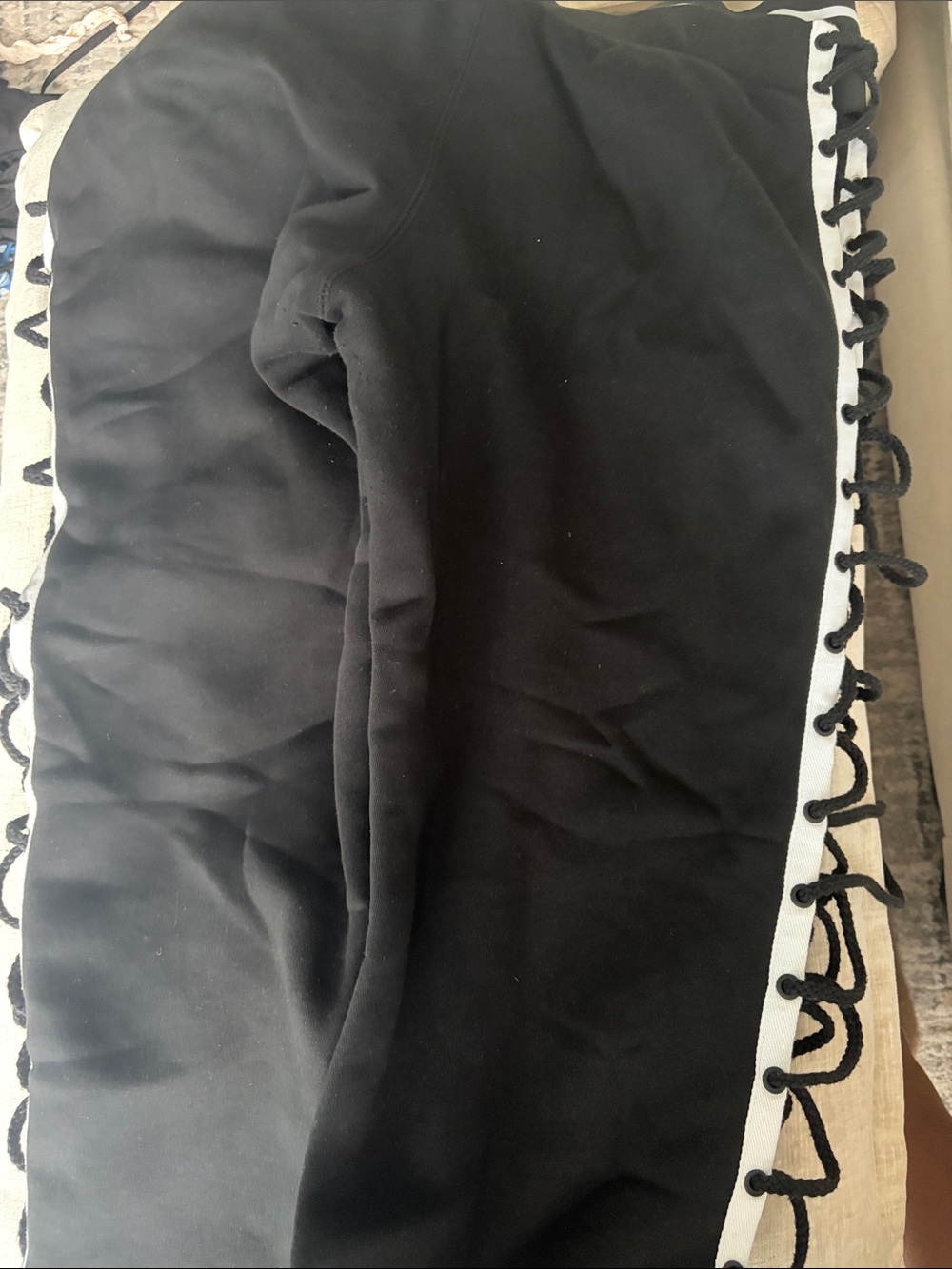 Rihanna Fenty Lace-Up Sweatpants.  - Picture 7 of 7